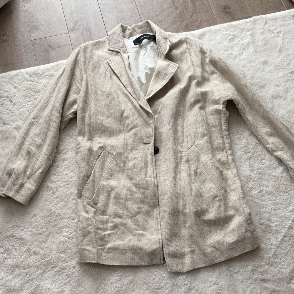 Zara Light Beige Blazer